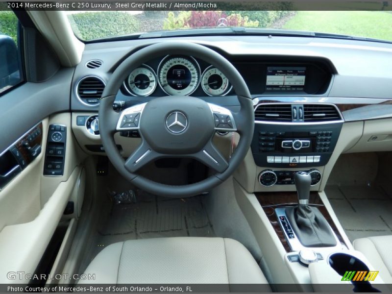 Dashboard of 2014 C 250 Luxury