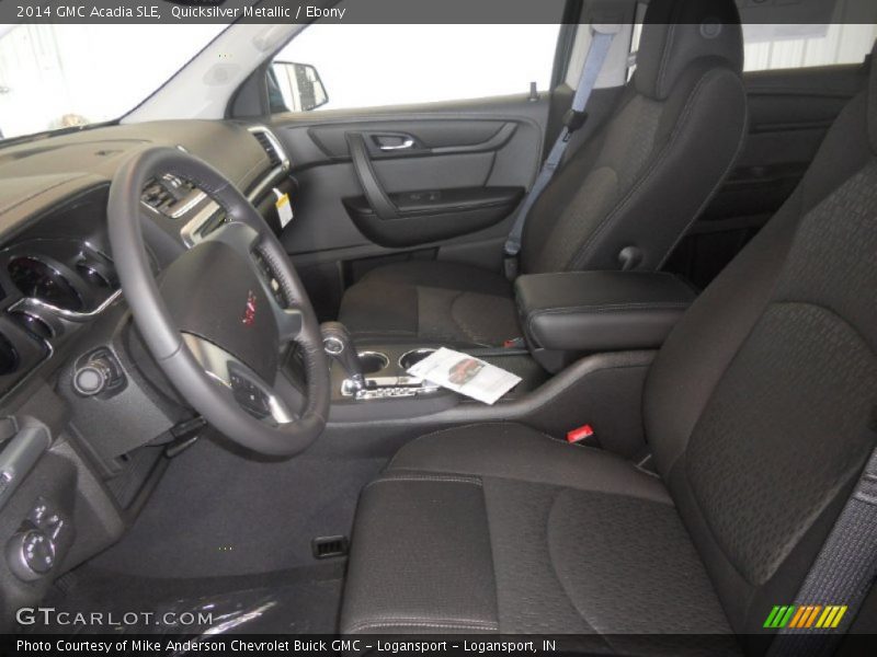 Quicksilver Metallic / Ebony 2014 GMC Acadia SLE