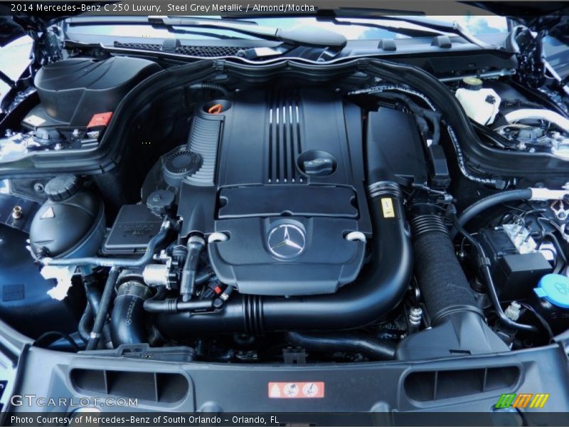  2014 C 250 Luxury Engine - 1.8 Liter DI Turbocharged DOHC 16-Valve VVT 4 Cylinder