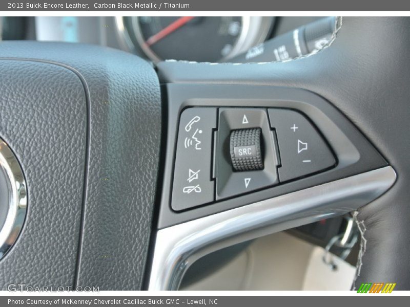 Carbon Black Metallic / Titanium 2013 Buick Encore Leather