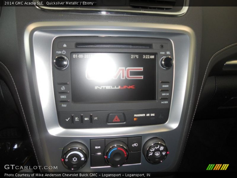 Quicksilver Metallic / Ebony 2014 GMC Acadia SLE