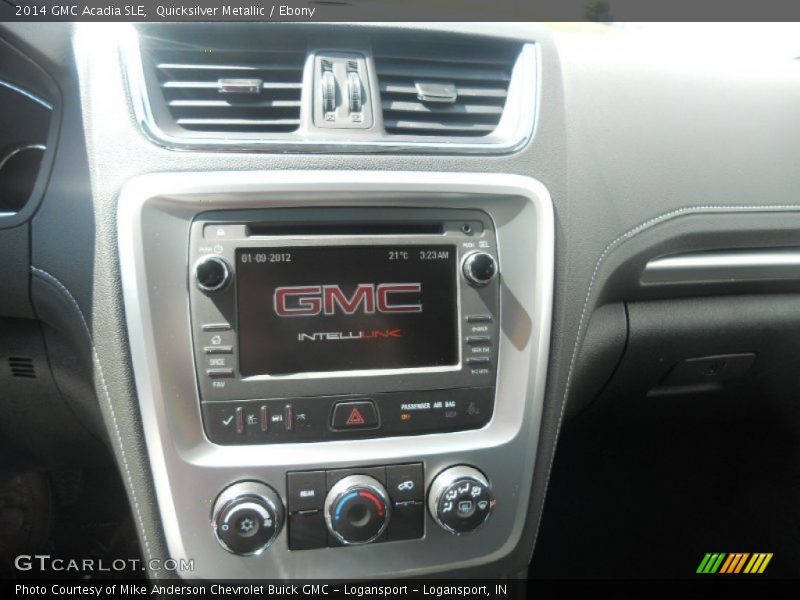Quicksilver Metallic / Ebony 2014 GMC Acadia SLE