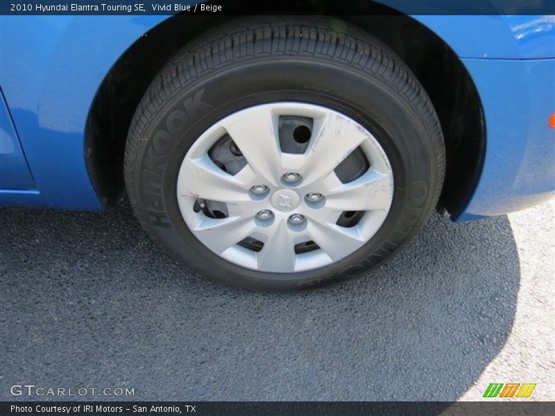 Vivid Blue / Beige 2010 Hyundai Elantra Touring SE