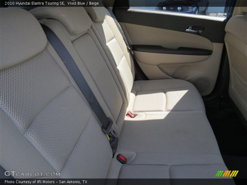 Vivid Blue / Beige 2010 Hyundai Elantra Touring SE
