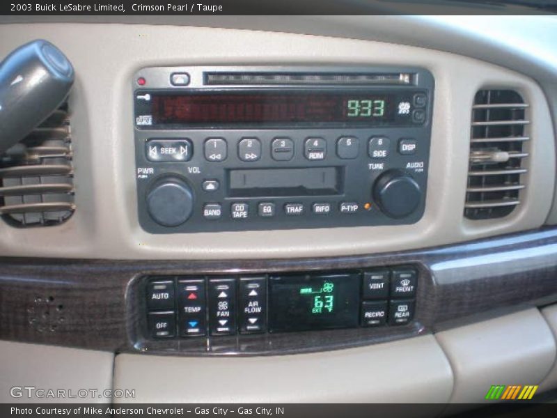 Crimson Pearl / Taupe 2003 Buick LeSabre Limited