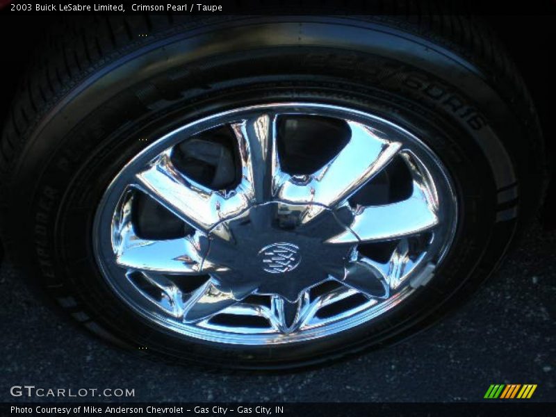 Crimson Pearl / Taupe 2003 Buick LeSabre Limited
