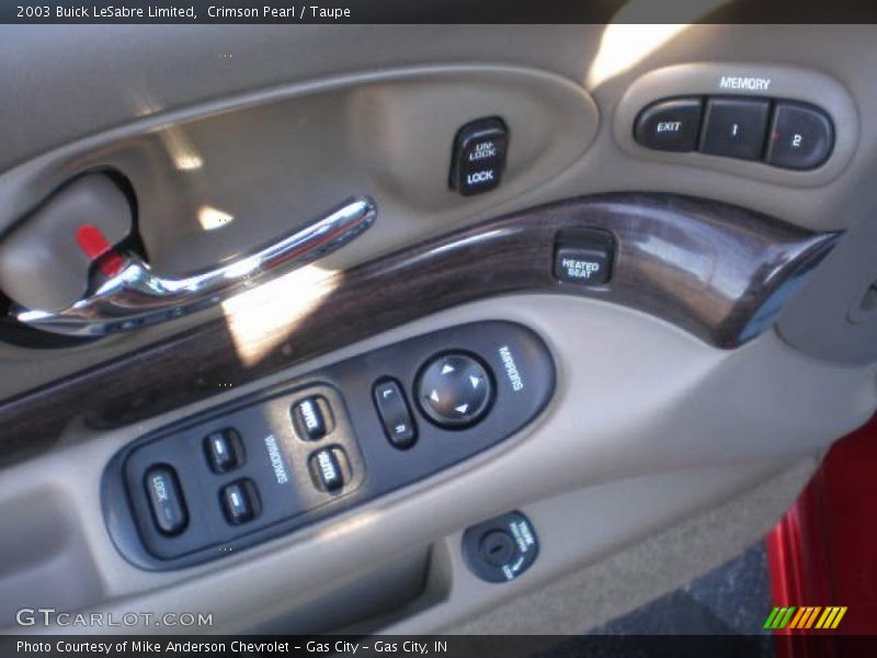 Crimson Pearl / Taupe 2003 Buick LeSabre Limited