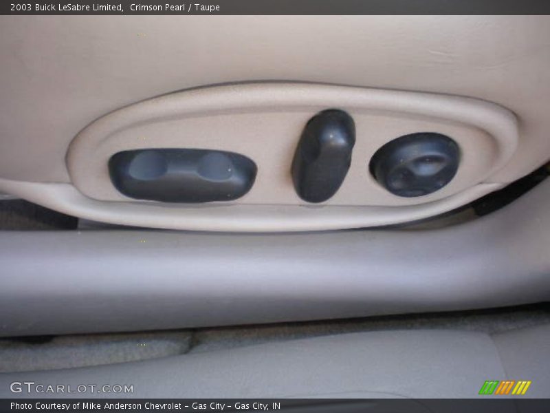 Crimson Pearl / Taupe 2003 Buick LeSabre Limited