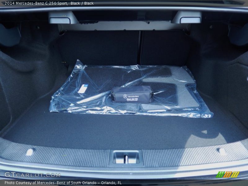 Black / Black 2014 Mercedes-Benz C 250 Sport