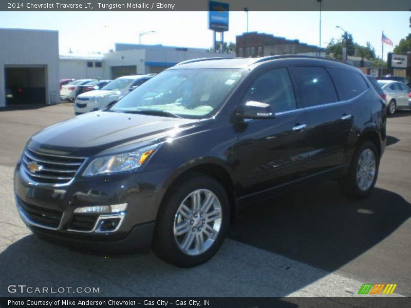 Tungsten Metallic / Ebony 2014 Chevrolet Traverse LT