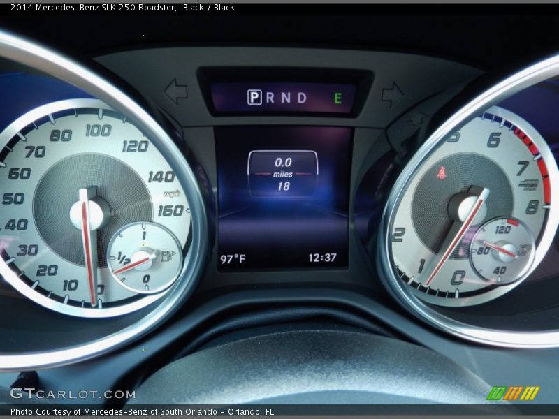 Black / Black 2014 Mercedes-Benz SLK 250 Roadster