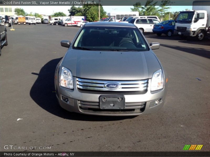 Vapor Silver Metallic / Charcoal Black 2008 Ford Fusion SEL