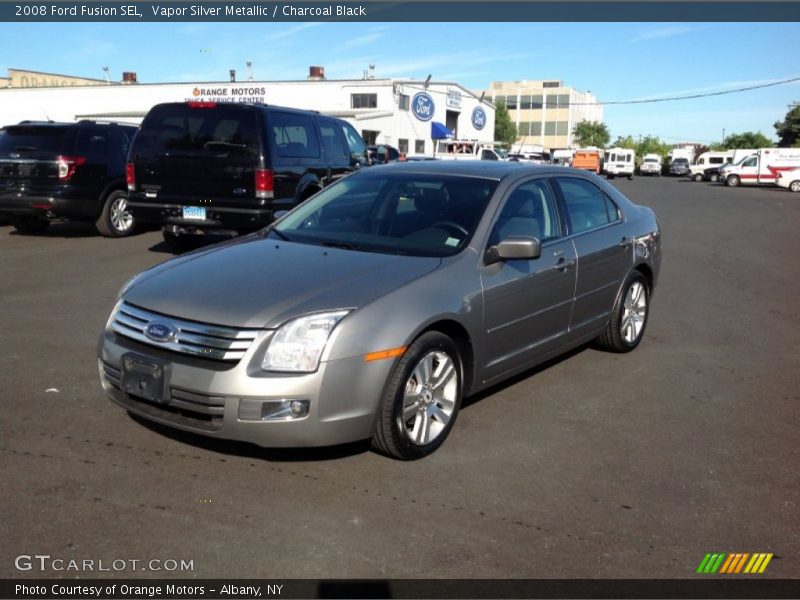 Vapor Silver Metallic / Charcoal Black 2008 Ford Fusion SEL