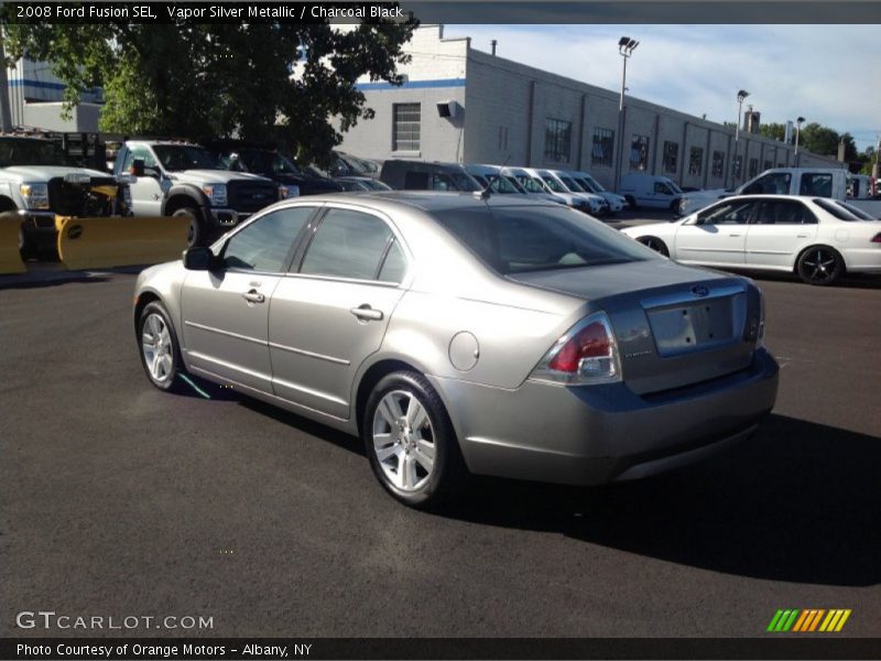Vapor Silver Metallic / Charcoal Black 2008 Ford Fusion SEL