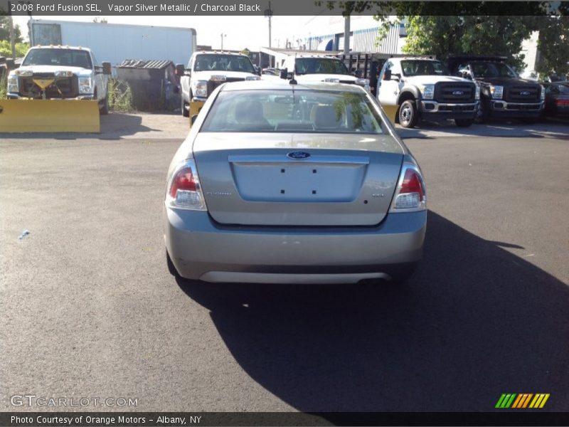 Vapor Silver Metallic / Charcoal Black 2008 Ford Fusion SEL