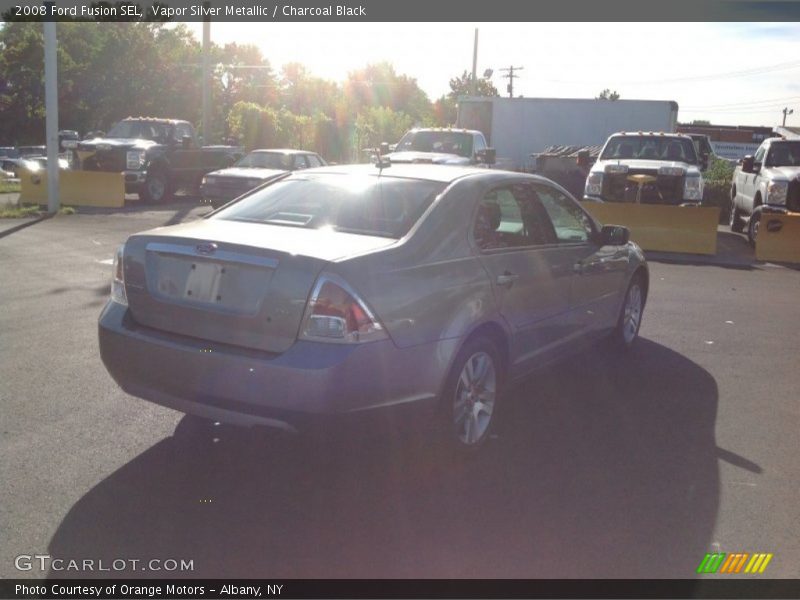 Vapor Silver Metallic / Charcoal Black 2008 Ford Fusion SEL