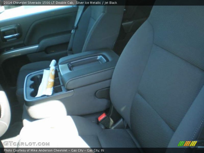 Silver Ice Metallic / Jet Black 2014 Chevrolet Silverado 1500 LT Double Cab