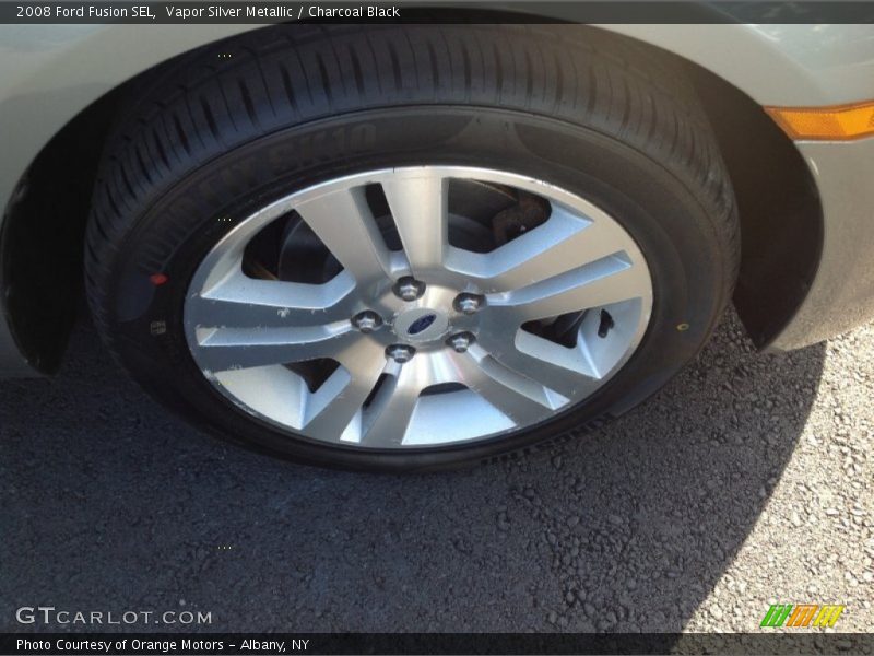 Vapor Silver Metallic / Charcoal Black 2008 Ford Fusion SEL