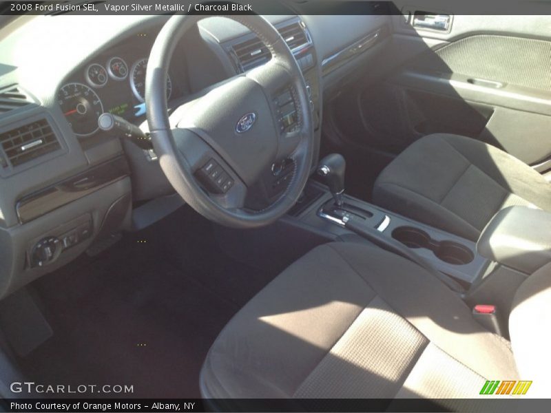 Vapor Silver Metallic / Charcoal Black 2008 Ford Fusion SEL
