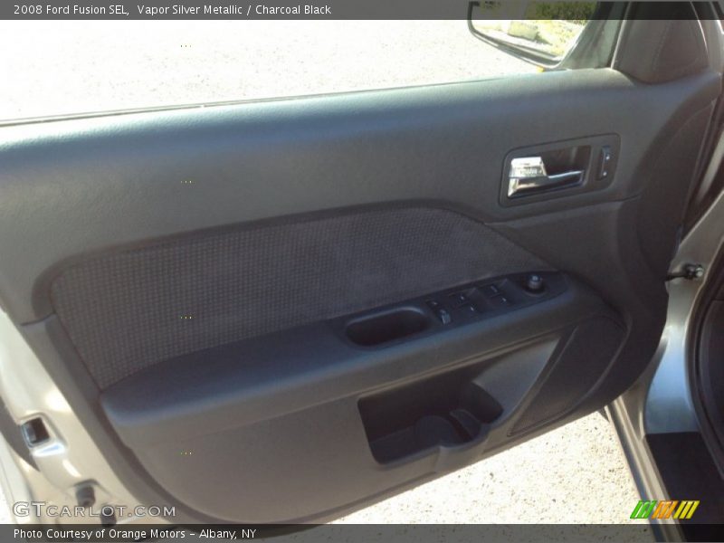 Vapor Silver Metallic / Charcoal Black 2008 Ford Fusion SEL