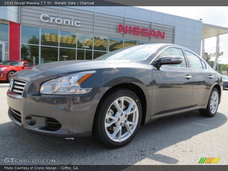 Metallic Slate / Charcoal 2013 Nissan Maxima 3.5 SV