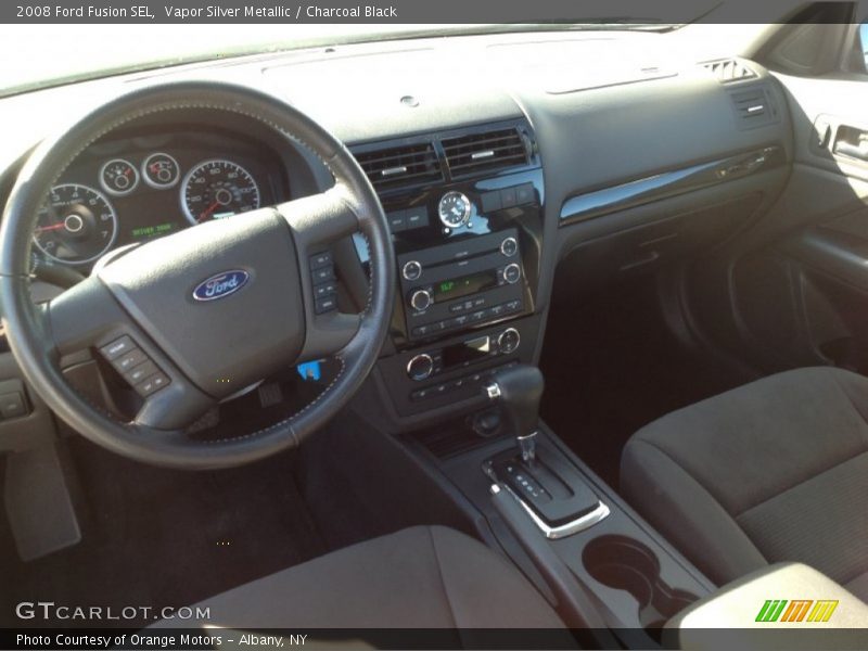 Vapor Silver Metallic / Charcoal Black 2008 Ford Fusion SEL