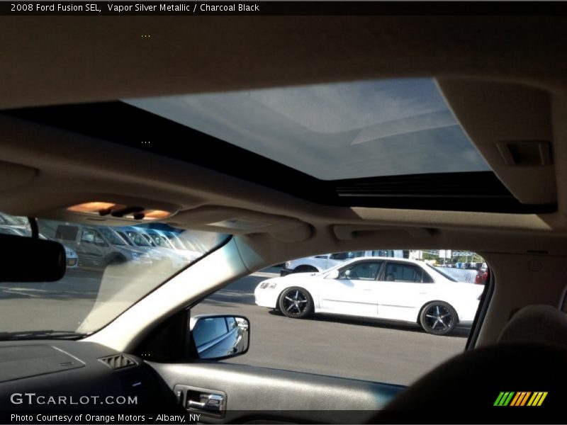 Vapor Silver Metallic / Charcoal Black 2008 Ford Fusion SEL