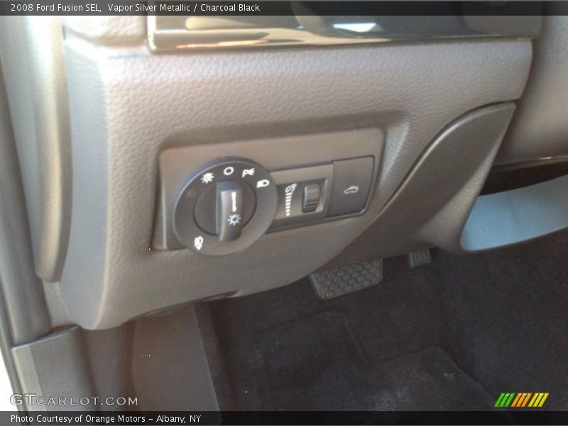 Vapor Silver Metallic / Charcoal Black 2008 Ford Fusion SEL