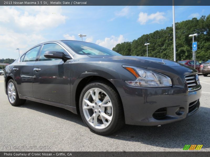 Metallic Slate / Charcoal 2013 Nissan Maxima 3.5 SV