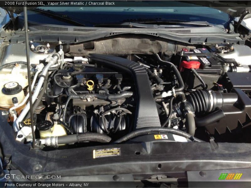 Vapor Silver Metallic / Charcoal Black 2008 Ford Fusion SEL