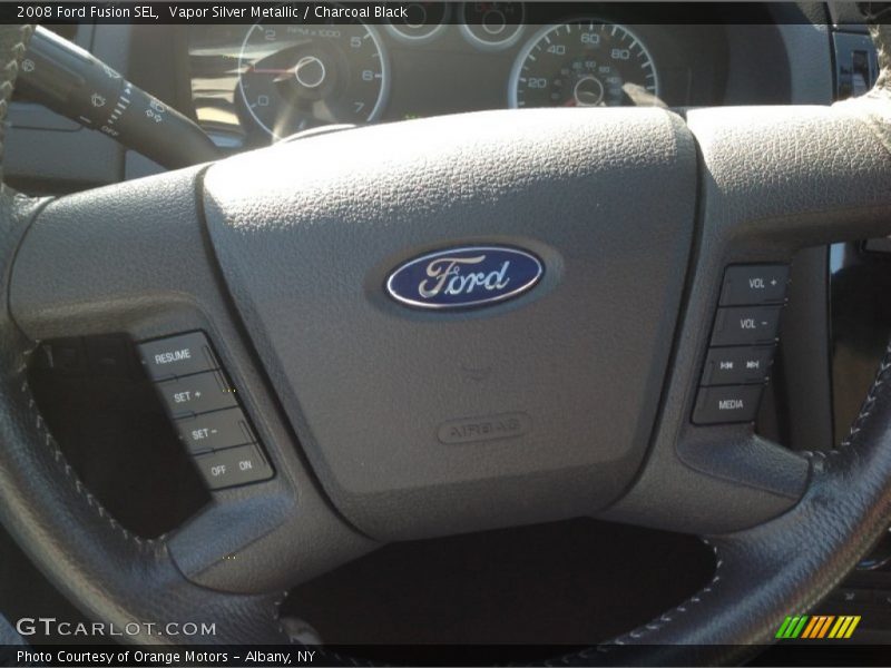 Vapor Silver Metallic / Charcoal Black 2008 Ford Fusion SEL