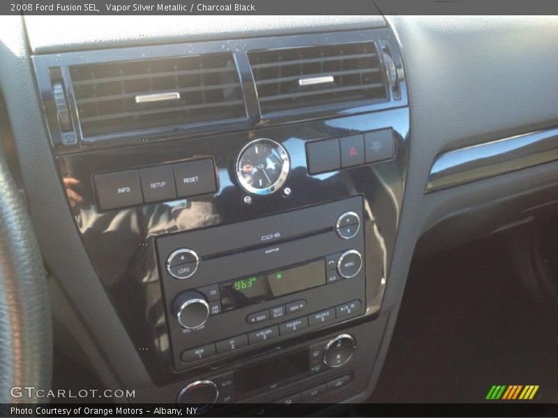 Vapor Silver Metallic / Charcoal Black 2008 Ford Fusion SEL