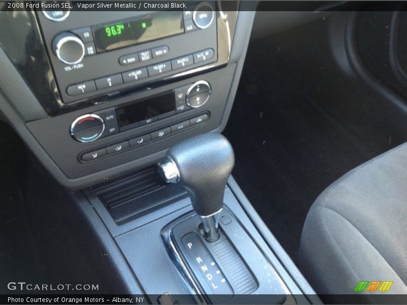 Vapor Silver Metallic / Charcoal Black 2008 Ford Fusion SEL