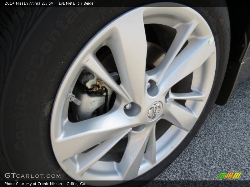 Java Metallic / Beige 2014 Nissan Altima 2.5 SV