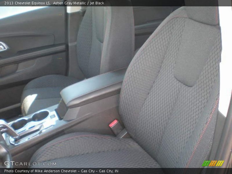 Ashen Gray Metallic / Jet Black 2013 Chevrolet Equinox LS