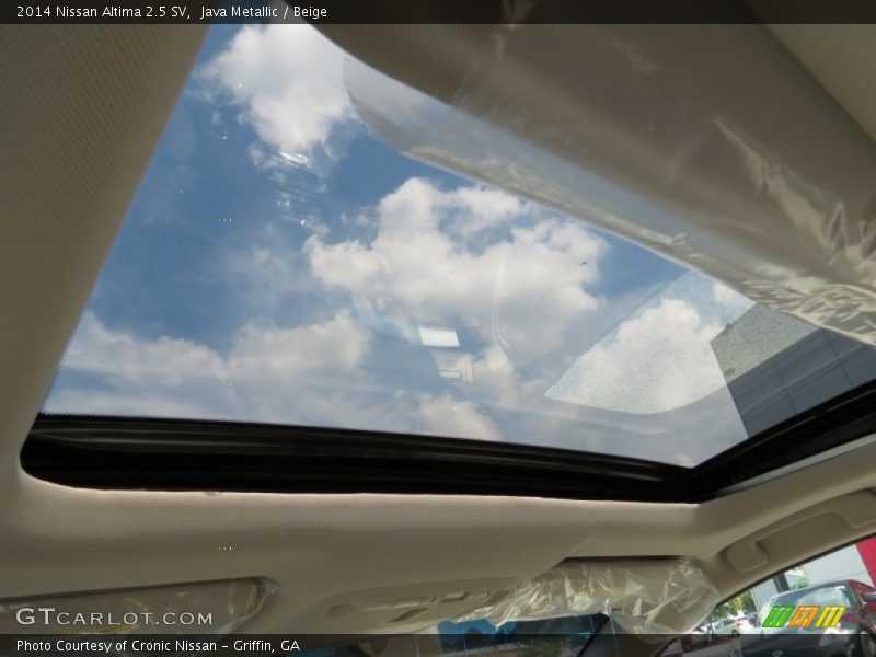 Java Metallic / Beige 2014 Nissan Altima 2.5 SV