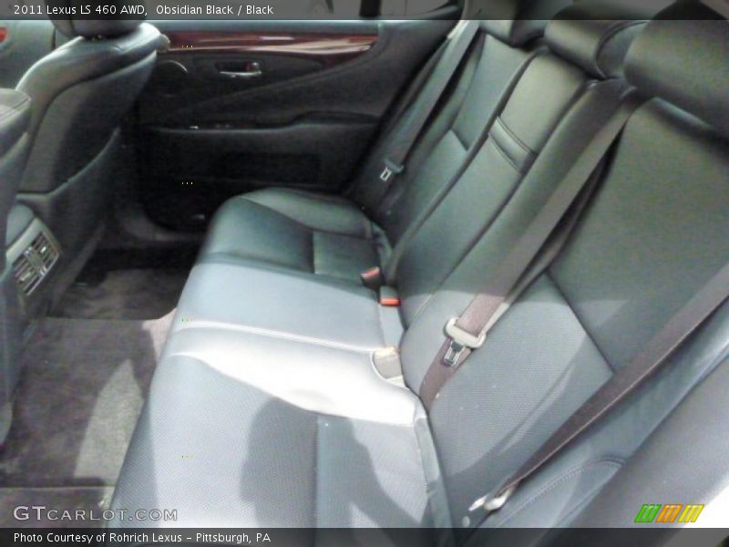 Obsidian Black / Black 2011 Lexus LS 460 AWD