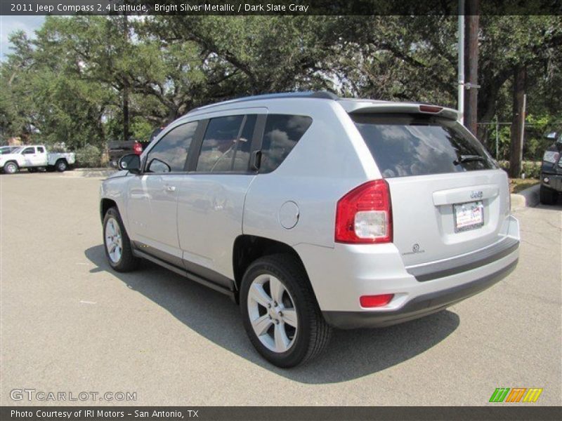 Bright Silver Metallic / Dark Slate Gray 2011 Jeep Compass 2.4 Latitude