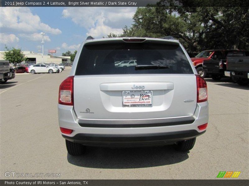 Bright Silver Metallic / Dark Slate Gray 2011 Jeep Compass 2.4 Latitude