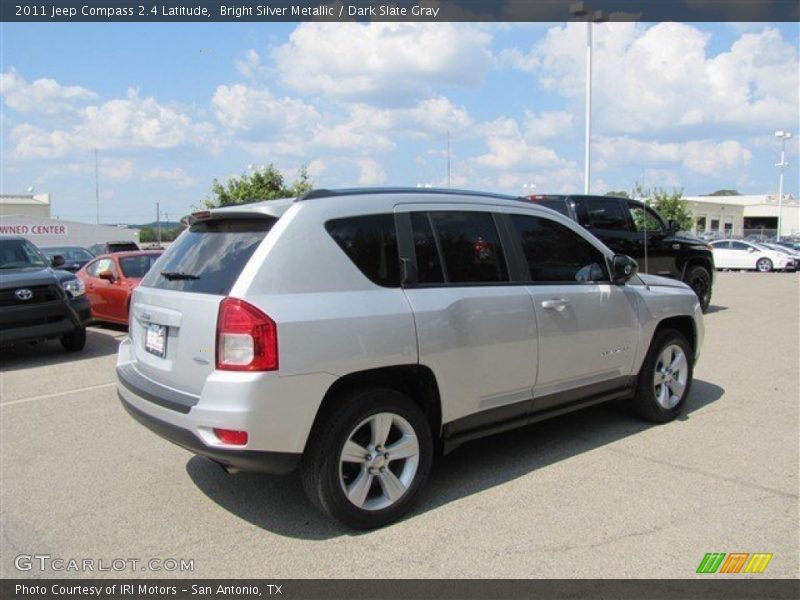 Bright Silver Metallic / Dark Slate Gray 2011 Jeep Compass 2.4 Latitude