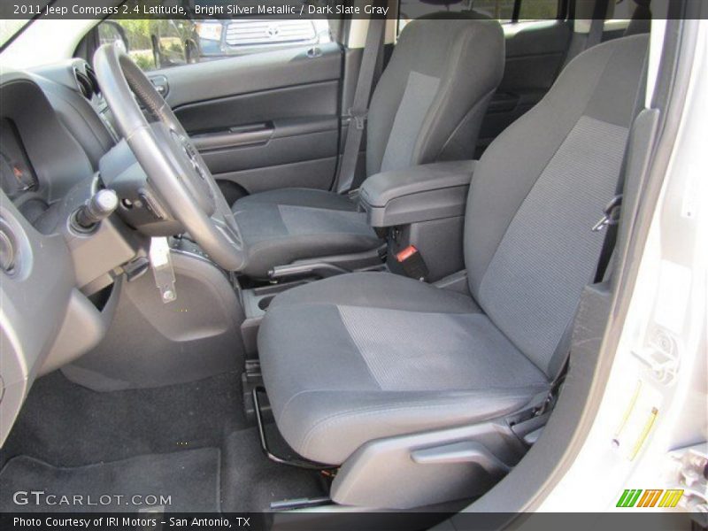 Bright Silver Metallic / Dark Slate Gray 2011 Jeep Compass 2.4 Latitude