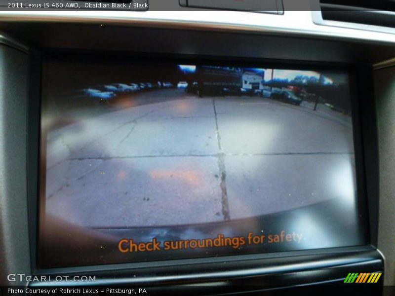 Obsidian Black / Black 2011 Lexus LS 460 AWD