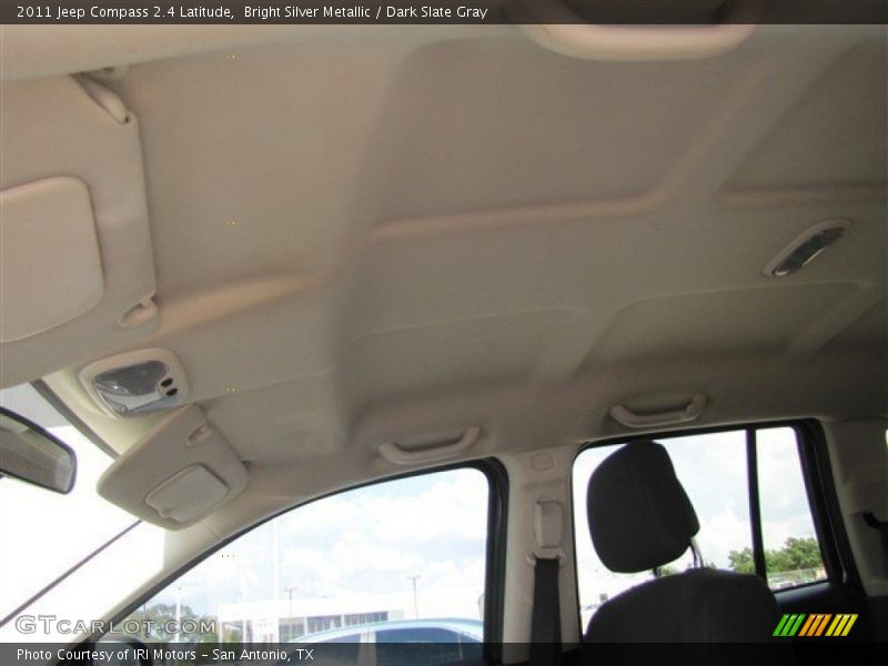 Bright Silver Metallic / Dark Slate Gray 2011 Jeep Compass 2.4 Latitude