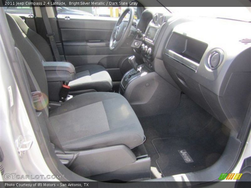 Bright Silver Metallic / Dark Slate Gray 2011 Jeep Compass 2.4 Latitude