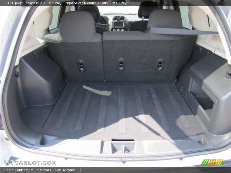 Bright Silver Metallic / Dark Slate Gray 2011 Jeep Compass 2.4 Latitude