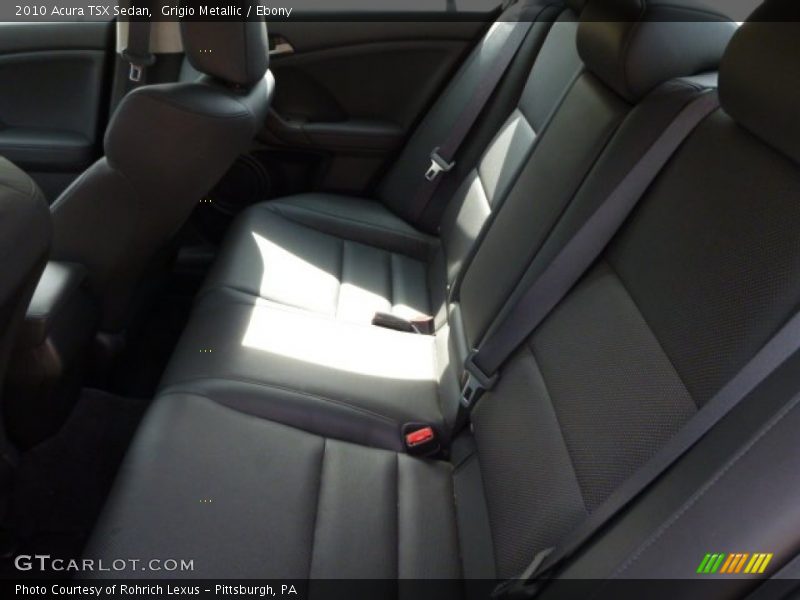 Grigio Metallic / Ebony 2010 Acura TSX Sedan