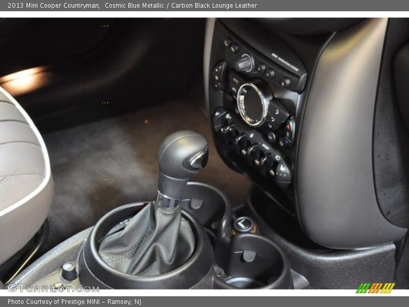 Cosmic Blue Metallic / Carbon Black Lounge Leather 2013 Mini Cooper Countryman
