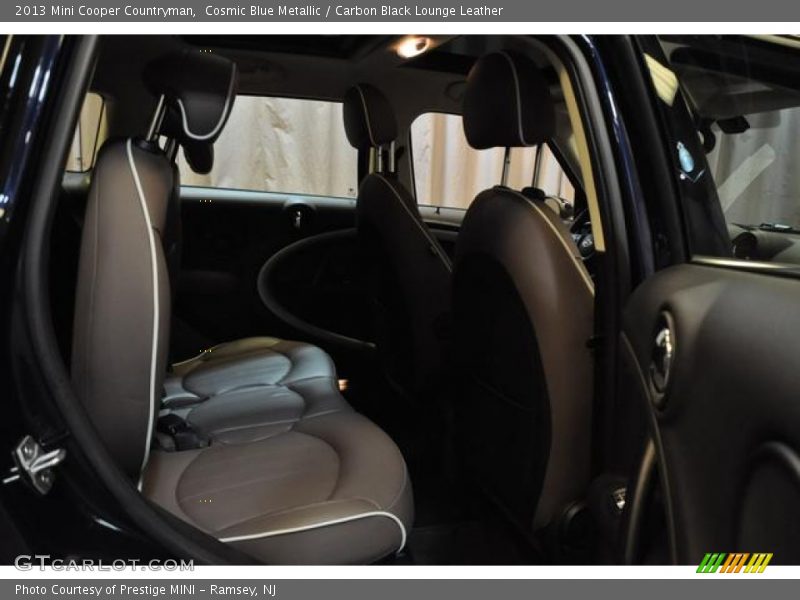 Cosmic Blue Metallic / Carbon Black Lounge Leather 2013 Mini Cooper Countryman