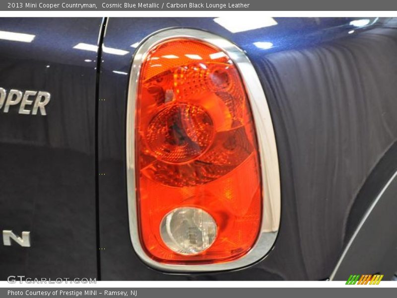 Cosmic Blue Metallic / Carbon Black Lounge Leather 2013 Mini Cooper Countryman