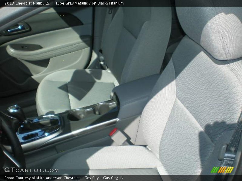 Taupe Gray Metallic / Jet Black/Titanium 2013 Chevrolet Malibu LS